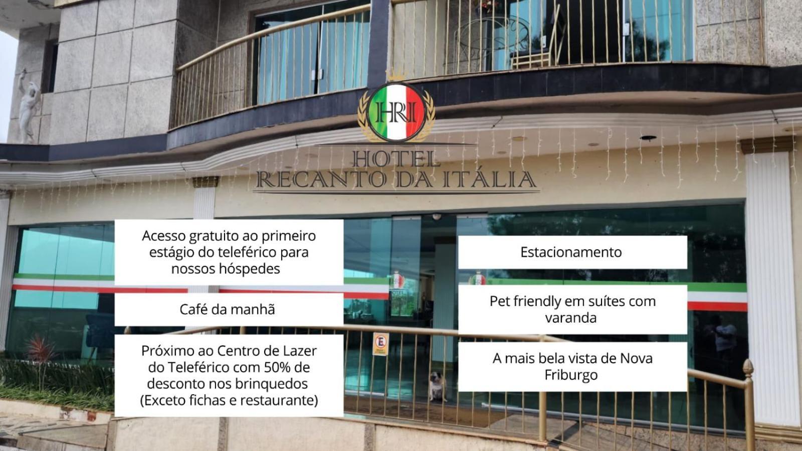 Hotel Recanto Da Italia Nova Friburgo Exteriör bild